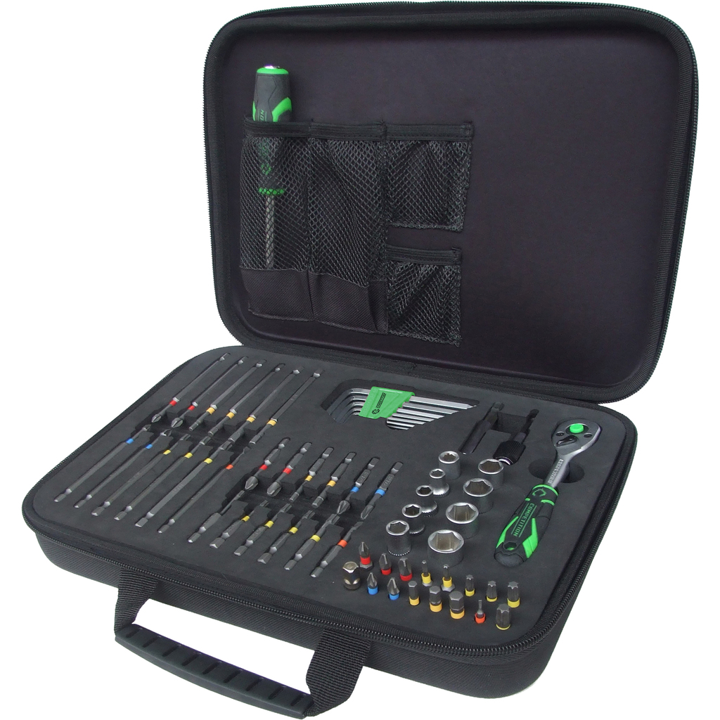 COMPETITION Mini-Bit-Stecknuss-Satz, 60-tlg