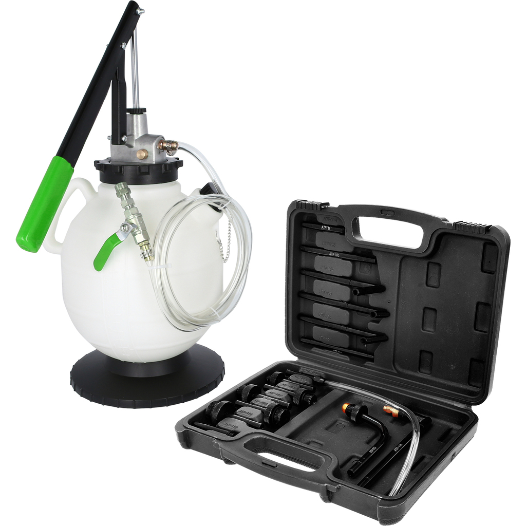 COMPETITION Universal Getriebeöl-Füllsystem-Satz mit 15-tlg Adaptersatz