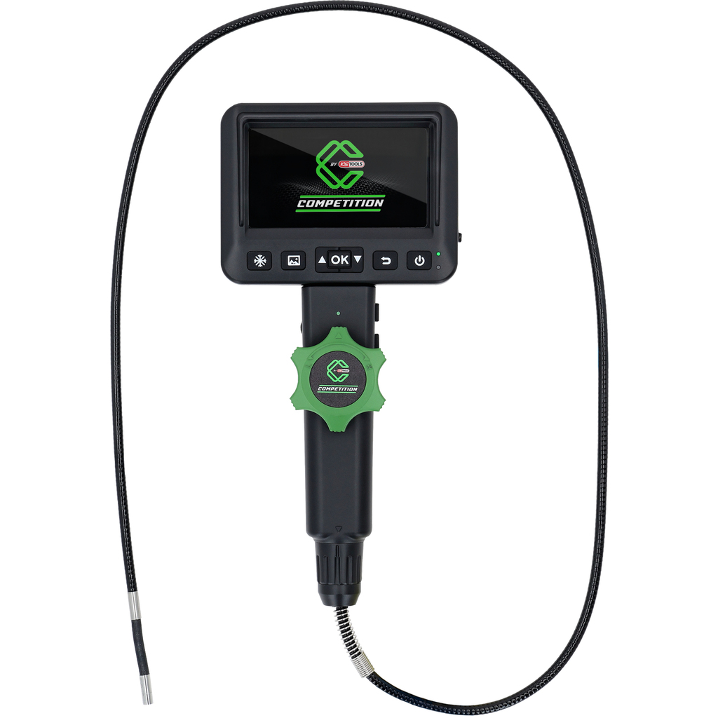 COMPETITION HD-Videoskop-Satz, Ø 6,0 mm, 180° und 0° HD Frontkamera-Sonde, flexible PVC Hülle