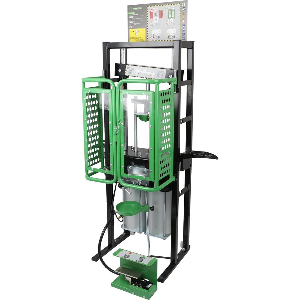 COMPETITION Druckluft-Stand-Federspanner mit Doppel-Zylinder