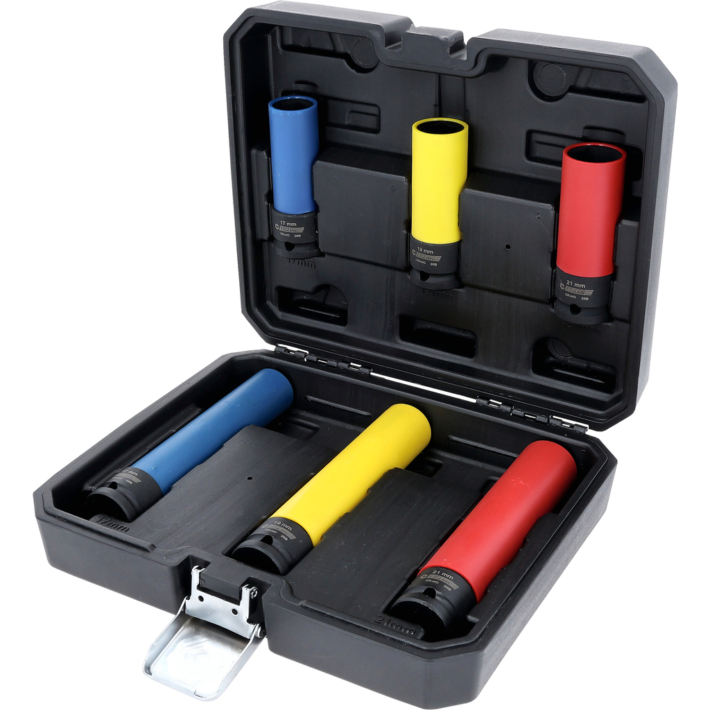 COMPETITION 1/2" Sechskant-Kraft-Stecknuss-Satz, 6-tlg