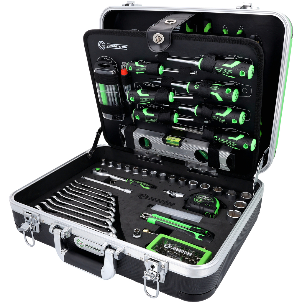 COMPETITION 3/8" Universal-Werkzeug-Satz, 165-tlg