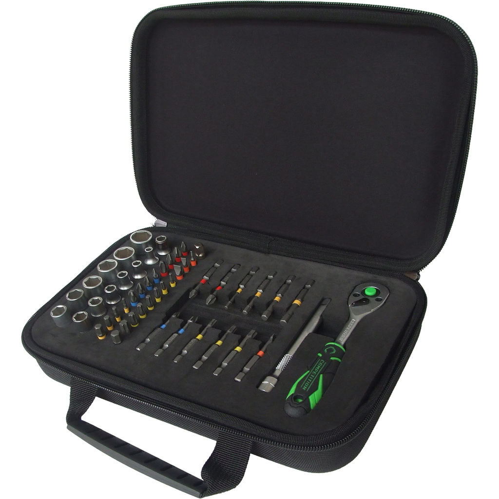 COMPETITION Mini-Bit-Stecknuss-Satz, 51-tlg